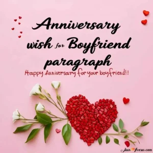 Read more about the article Anniversary Wish for Boyfriend Paragraph: Heartfelt Messages to Make His Day