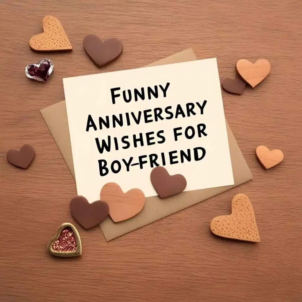 Funny Anniversary Wishes for Boyfriend