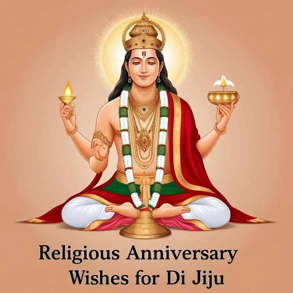 Religious Anniversary Wishes for Di Jiju