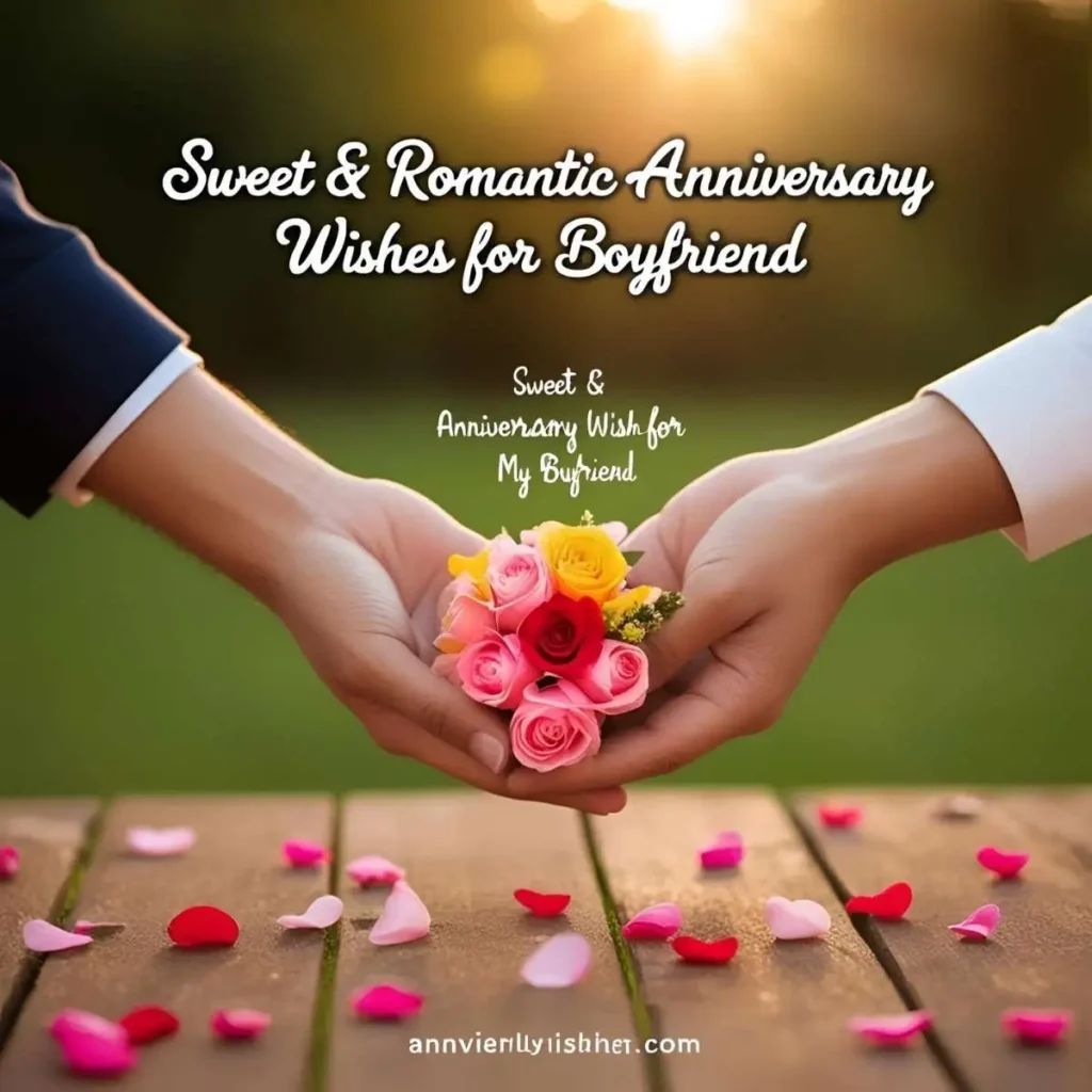 Sweet & Romantic Anniversary Wishes for Boyfriend