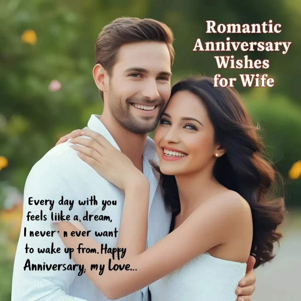 Romantic Anniversary Wishes for Wife