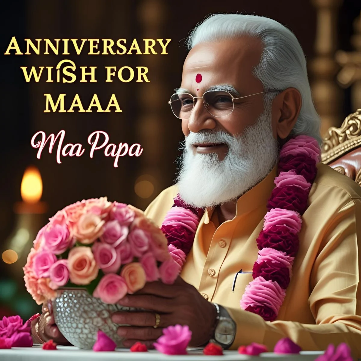 You are currently viewing Anniversary Wish for Maa Papa: Heartfelt Messages to Celebrate Their Love 🎉