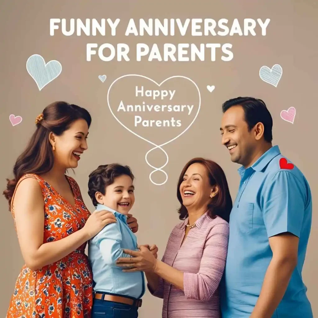 Funny Anniversary Wishes for Parents