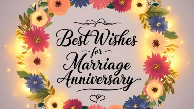 Best Wishes for Marriage Anniversary