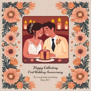Read more about the article First Wedding Anniversary Wish for Husband: Heartfelt Messages to Celebrate Your Love 💑✨