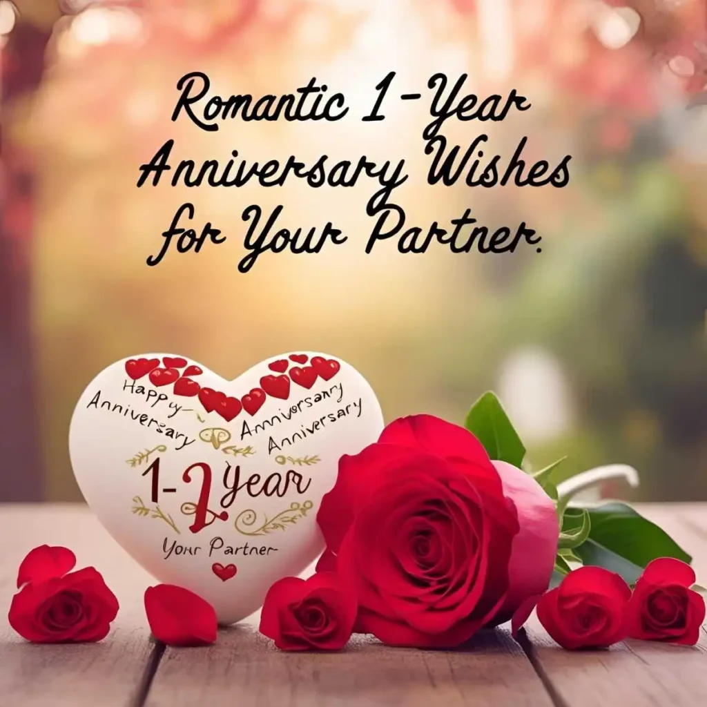 Romantic 1-Year Anniversary Wishes for Your Partner