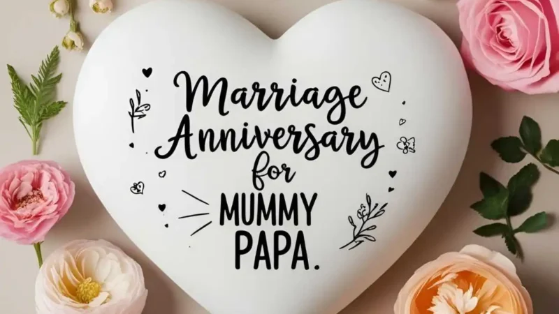 Marriage Anniversary Wish for Mummy Papa