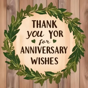 Read more about the article Thank You for Anniversary Wishes: Heartfelt Responses to Celebrate the Love 🥰