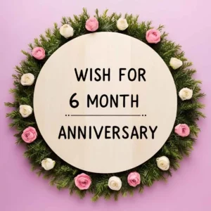 Read more about the article Wish for 6 Month Anniversary: Perfect Messages to Celebrate Your Love