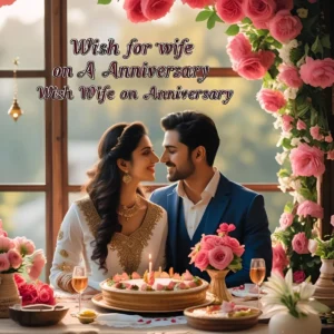Read more about the article Wish for Wife on Anniversary: Heartfelt Messages to Make Her Smile 💕