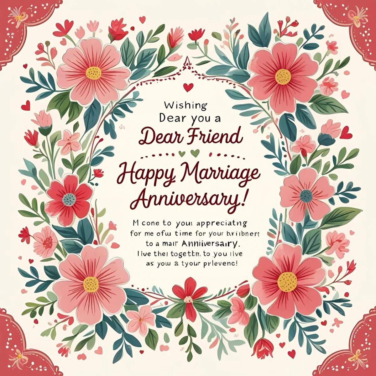 You are currently viewing Wish to Friend for Marriage Anniversary: Heartfelt Messages to Celebrate Their Love 🎉