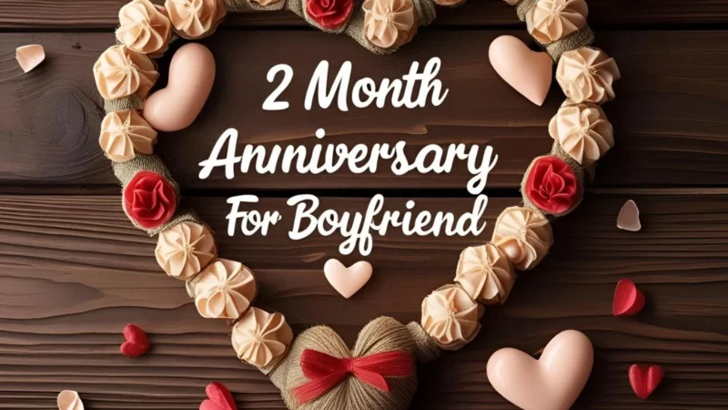 2 month anniversary wish for boyfriend
