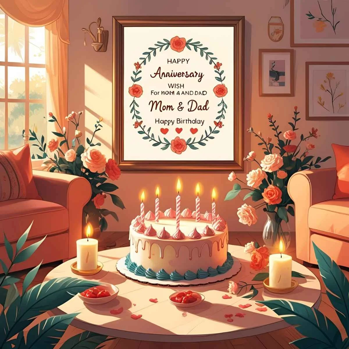 You are currently viewing Anniversary Wish for Mom and Dad: Heartfelt Messages to Celebrate Their Love 🥰