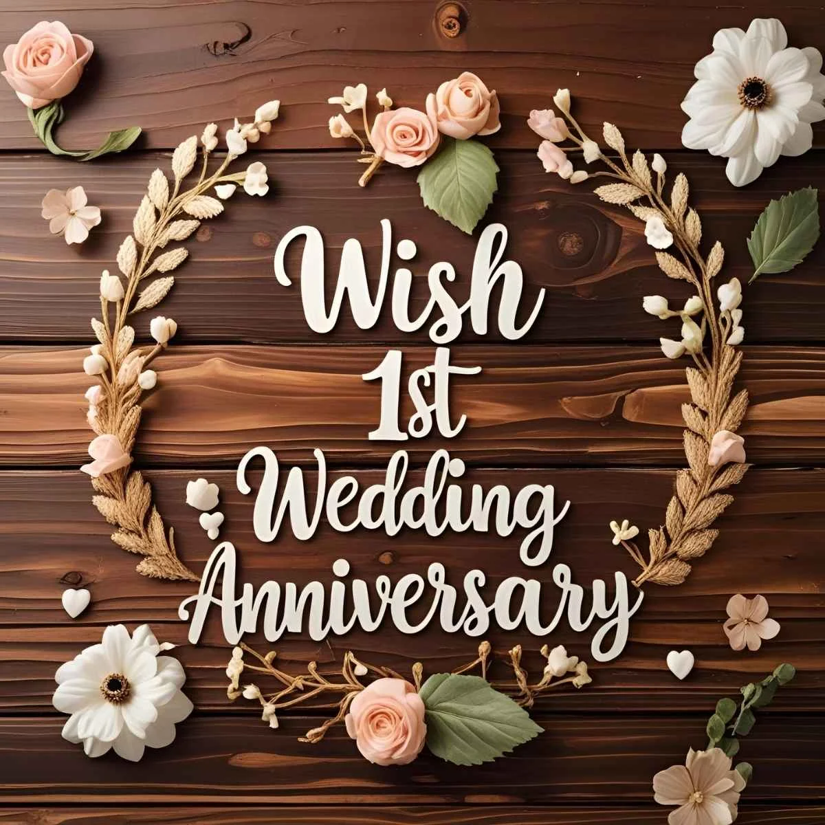 You are currently viewing Wish for 1st Wedding Anniversary: Heartfelt Messages to Celebrate Their First Year 🎉