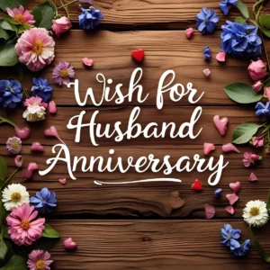 Read more about the article Wish for Husband Anniversary: Heartfelt Messages to Celebrate Your Love 🎉