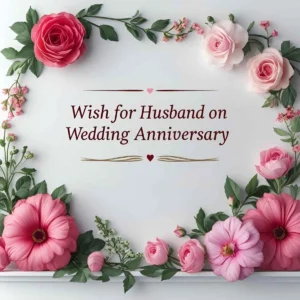 Read more about the article Wish for Husband on Wedding Anniversary: Heartfelt Messages to Celebrate Your Love 💍