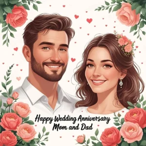 Read more about the article Happy Wedding Anniversary Mom and Dad: Heartfelt Wishes to Celebrate Their Love 🎉