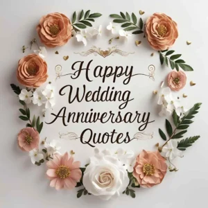Read more about the article Happy Wedding Anniversary Quotes: Heartfelt Messages to Celebrate Love 🎉