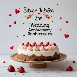 Read more about the article Silver Jubilee 25th Wedding Anniversary Wishes: Celebrate a Milestone of Love 🎉