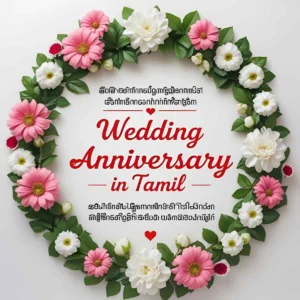 Read more about the article Tamil Language Wedding Anniversary Wishes: Heartfelt Messages to Celebrate Love 🎉