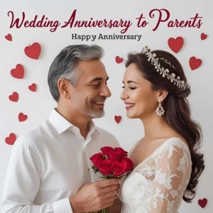 Read more about the article Wedding Anniversary Wishes to Parents: Heartfelt Messages to Celebrate Their Love 🎉