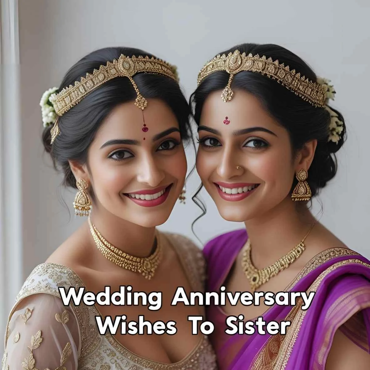You are currently viewing Wedding Anniversary Wishes to Sister: Heartfelt Messages to Celebrate Her Love 🎉