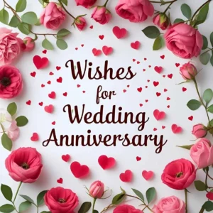 Read more about the article Wishes for Wedding Anniversary: Heartfelt Messages to Celebrate Love 🎉