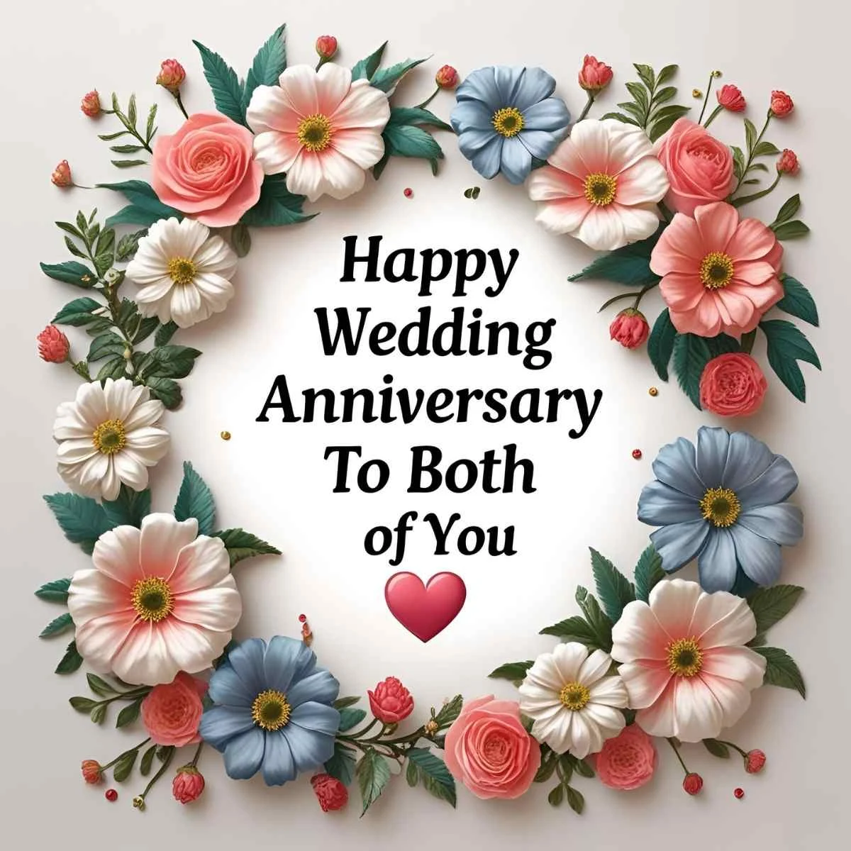 You are currently viewing Happy Wedding Anniversary to Both of You: Heartfelt Wishes to Celebrate Your Love 🎉