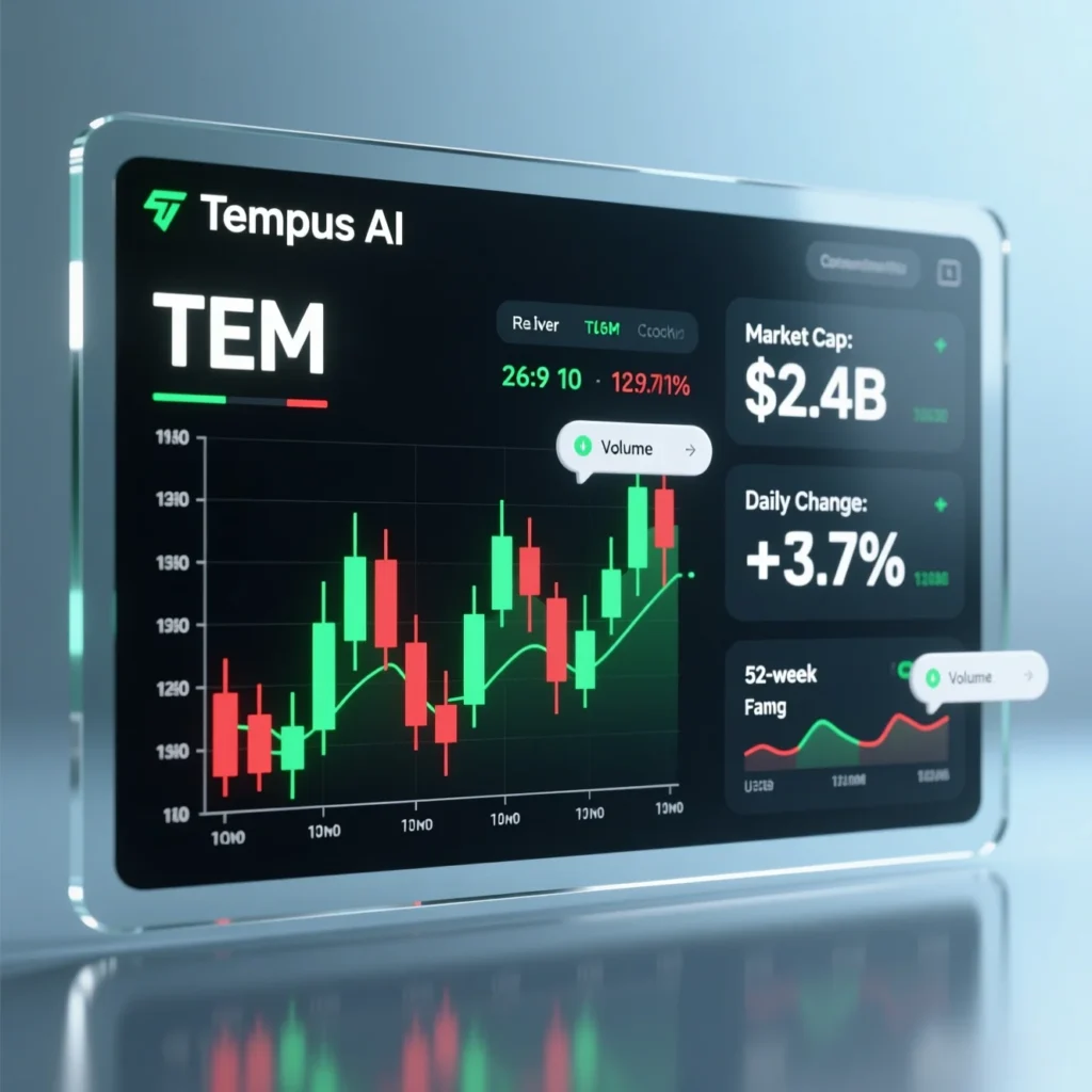 Tempus AI Stock Price Overview
