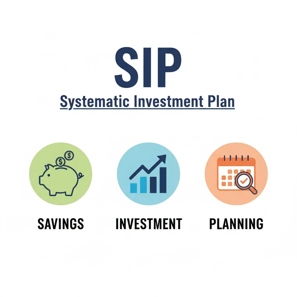 SIP full form Systematic Investment Plan graphic.