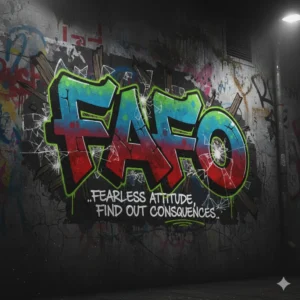 Read more about the article FAFO Meaning Slang (2025): What “F* Around and Find Out” Really Means**