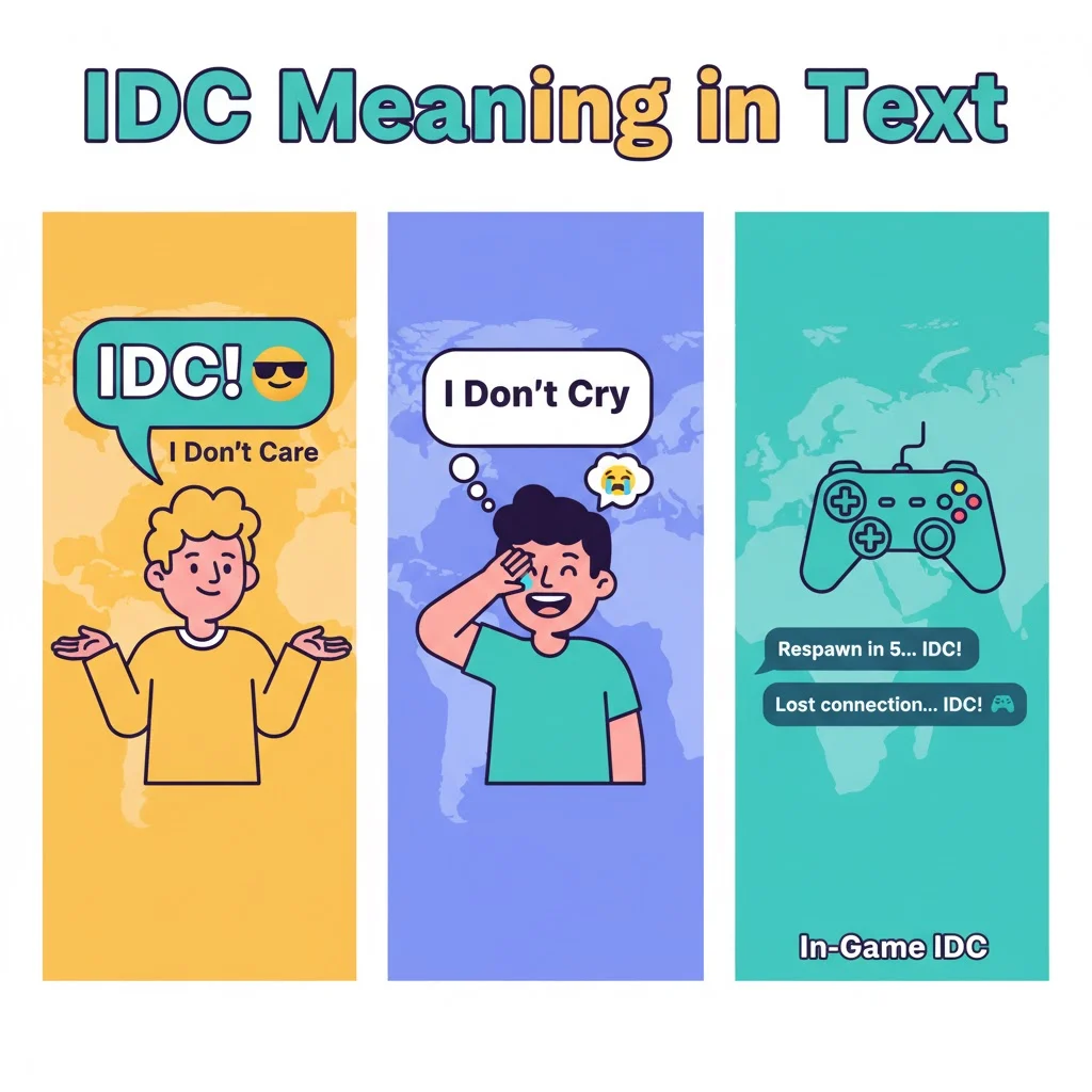 You are currently viewing IDC Meaning in Text: Your Fun Guide to This Chill Acronym