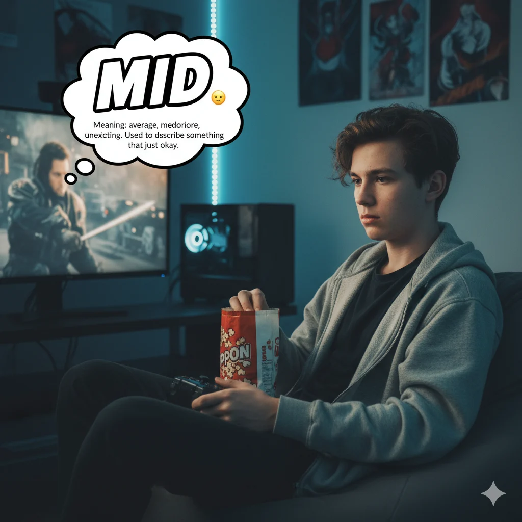 Mid Meaning Slang – Definition, Examples & Usage Online