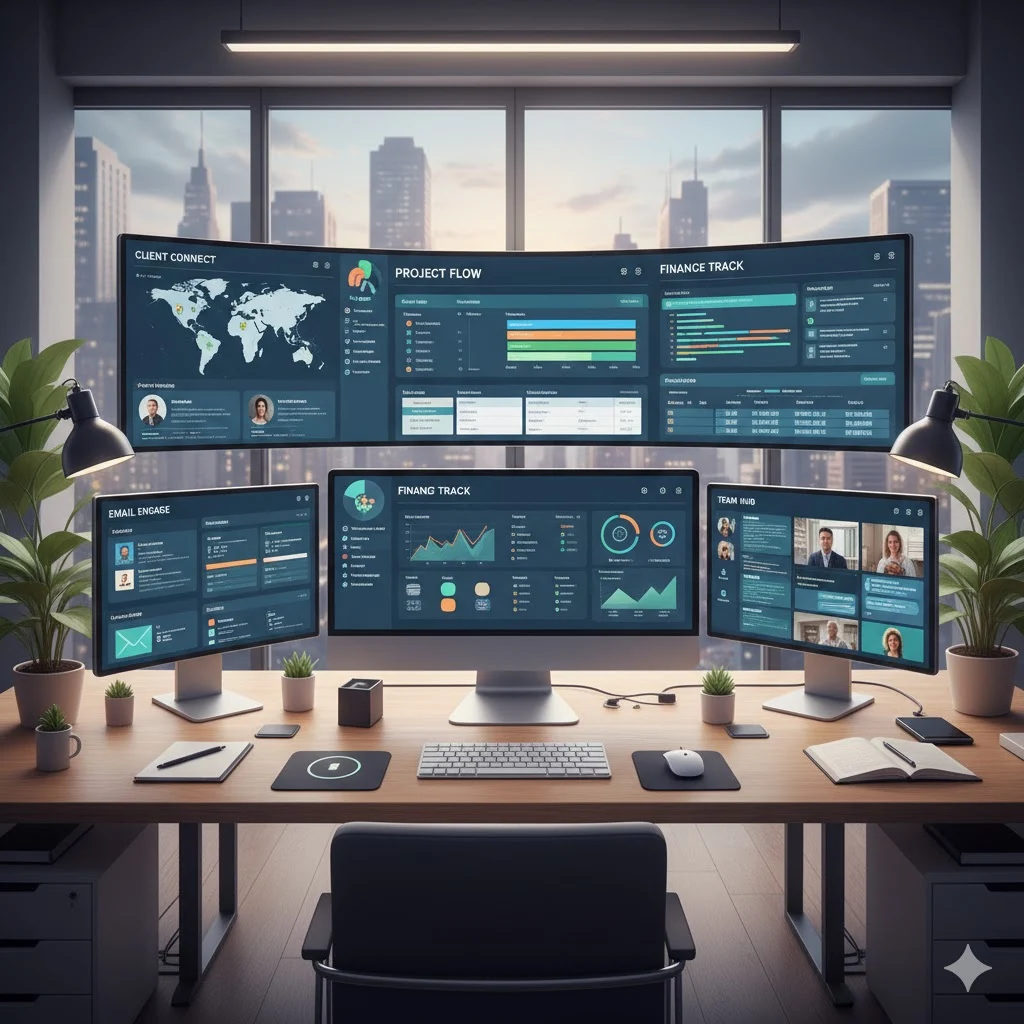 You are currently viewing Top 5 Tech Tools for Businesses in 2025: Boost Productivity, Collaboration & Growth 🚀